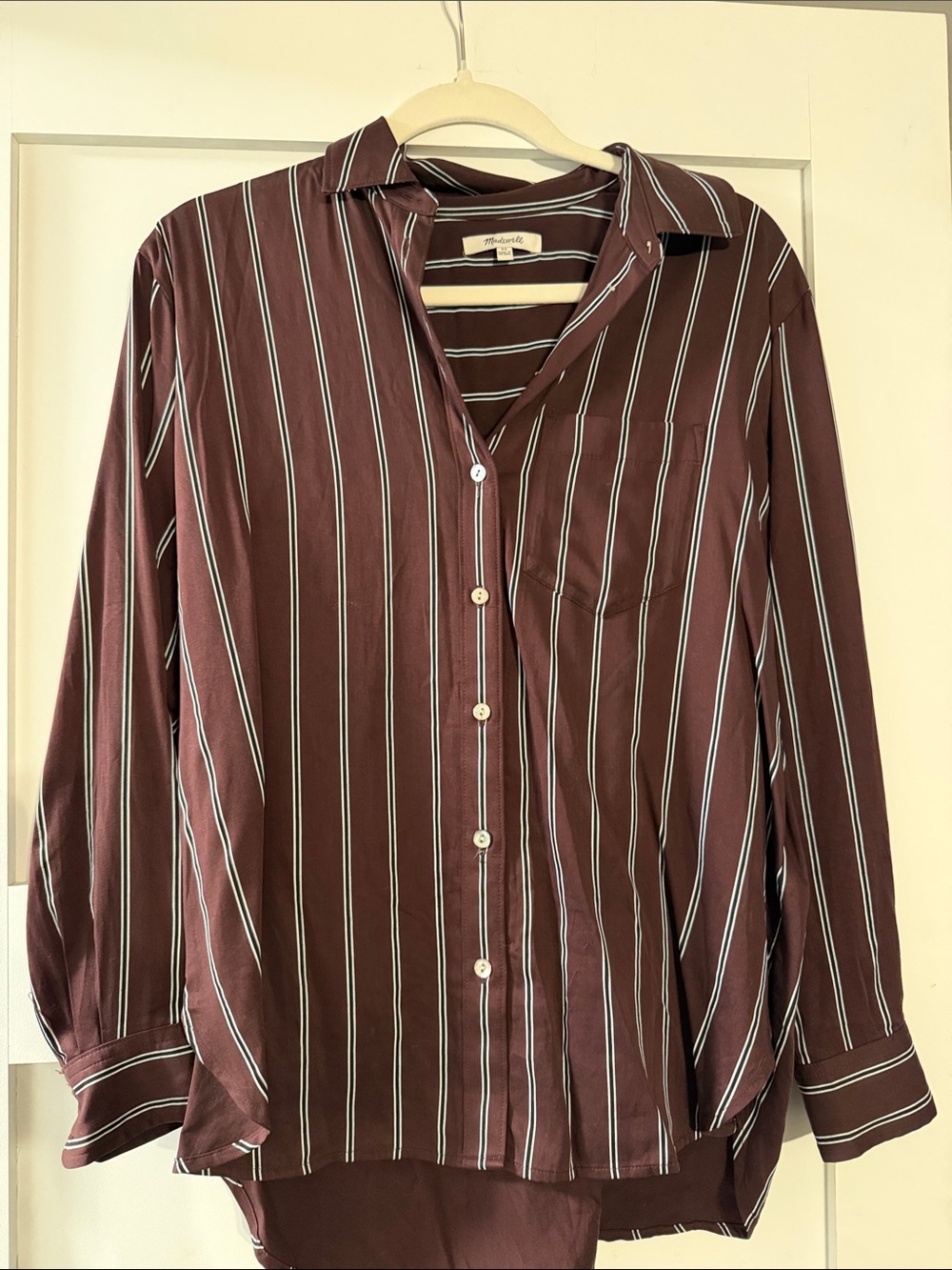 Madewell Silky Button Down
